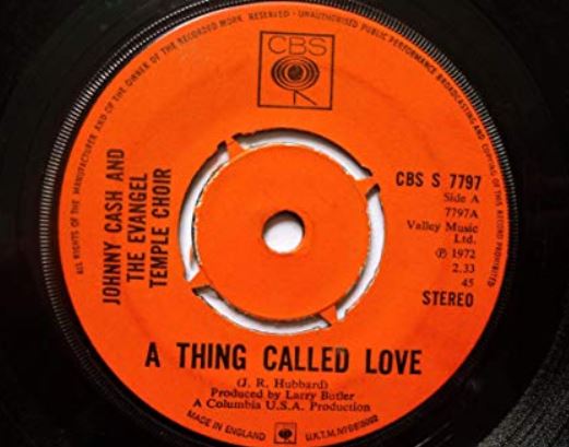 jonny cash a thing called love